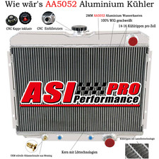 3 Reihe Aluminium Kühler