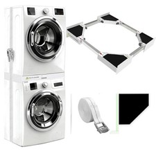 Stabiles Universal Stapelregal für Waschmaschinen & Trockner 46-66cm