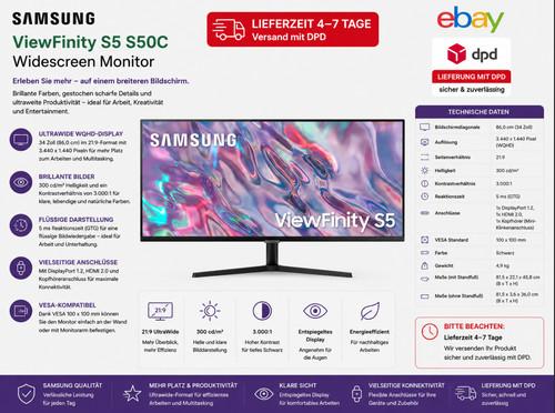 Samsung viewfinity s50c - samsung,