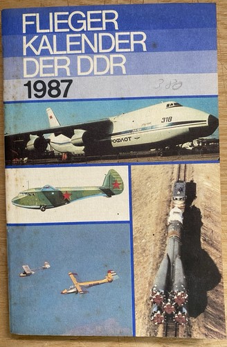 Flieger kalender der ddr - flieger,