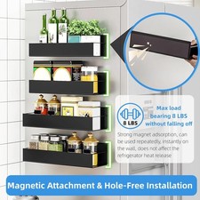 4 Pack Magnetic Spice Rack