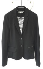 Blazer schwarz Comma Jersey