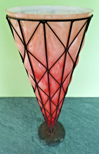 Vase aus glas art - vase,