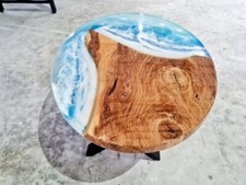 18 " Epoxid Kaffee Table Top /
