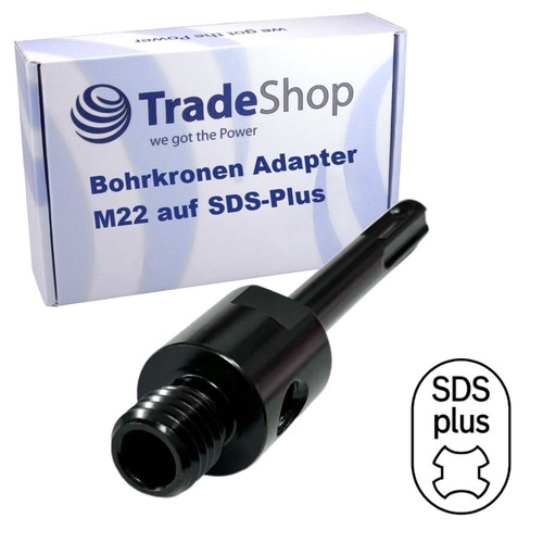Adapter mit loch m22 - auf, sds