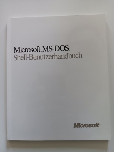 Microsoft dos shell - ms-dos,