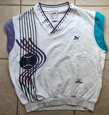 Vintage Puma Tennis Pullunder - Gr. M