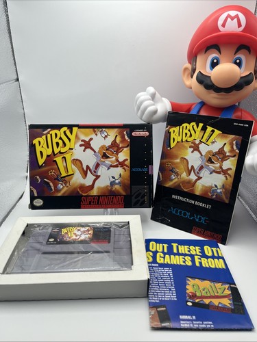 Nintendo snes bubsy - nintendo, 2