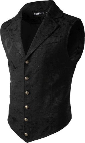 Steampunk gothic weste herren - steampunk,