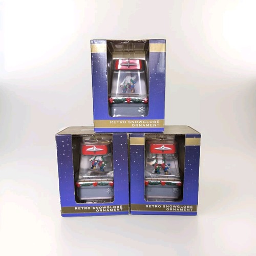 Lot retro schneekugel - 3,