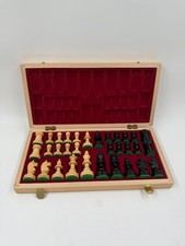 Holz Schachset mit Filz
