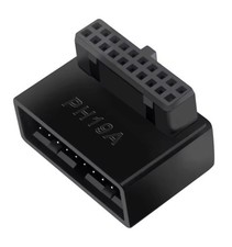 USB 3.0 19/20 Pin 90 Grad