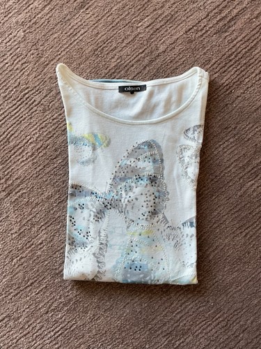 Damen shirt baumwolle - shirt, 3/4