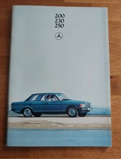 Mercedes W123 200 - 230 - 250 - PROSPEKT (1/1979)