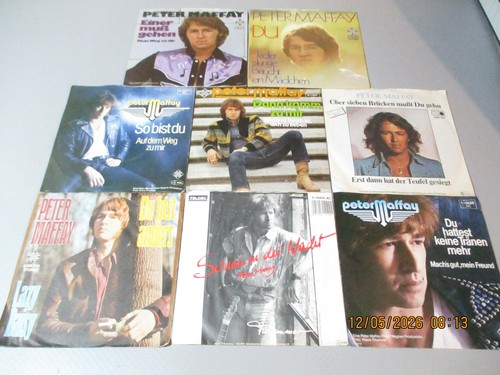 Single vinyl sammlung 8x - vinyl,