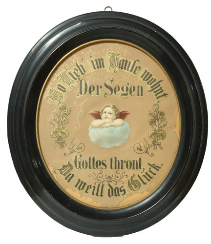 Alter großer schwarzer