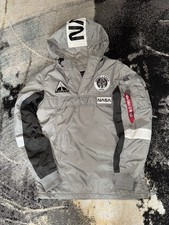 Alpha Industries Space Camp Anorak Jacke Silver
