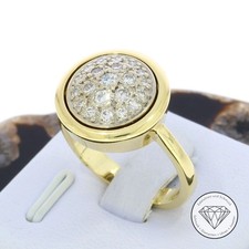 Wert 3.400,- Brillant Damen Ring 0,80 Carat 585 / 14 Karat Gelb Weiß Gold xxyy