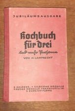 antikes Koch Buch für 3 und