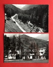2 x Foto AK DAVOS Schweiz um 1960 Zeltplatz und Mühlehof  ( 40298
