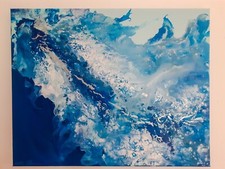 Gemälde Akryl auf Leinwand