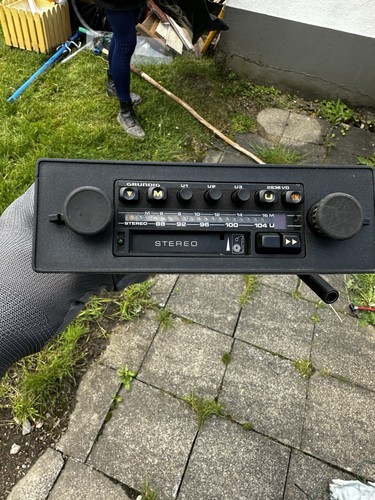 Grundig kleeblatt autoradio - grundig,