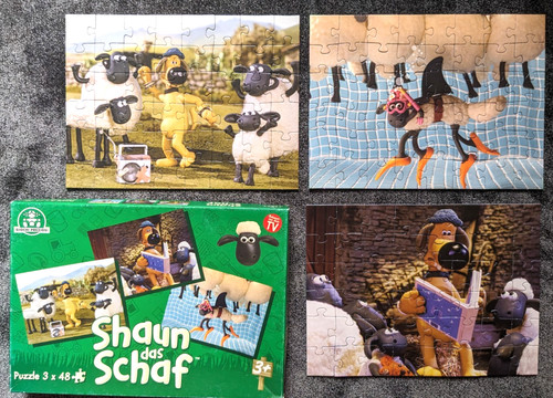 Puzzle shaun das schaf - schaf, 48