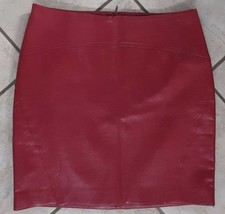 Sexy Lederrock in ROT Gr. 40