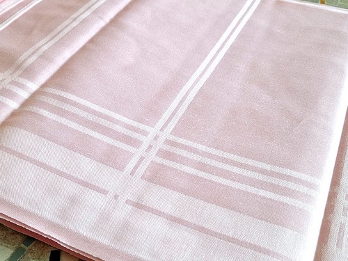 Mako damast tischdecke rosa - mako,