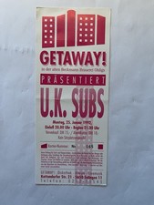 Alte Konzertkarte Ticket UK