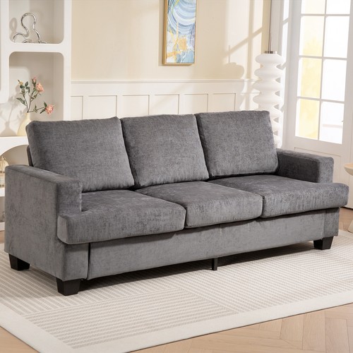 Homcom sitzer sofa couch - 3-sitzer,