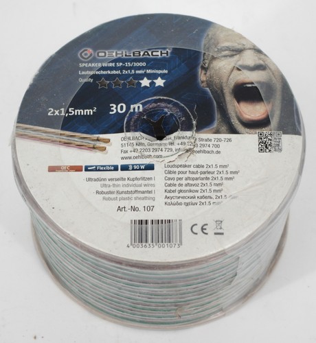 Oehlbach speaker wire stereo - oehlbach,