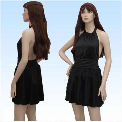 Elegantes rückenfreies kleid - elegantes,