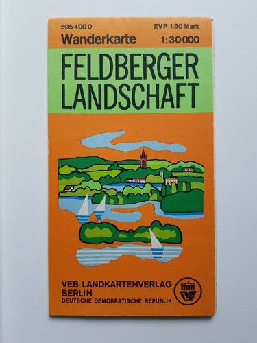 Ddr wanderkarte feldberger - ddr,