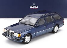 Norev 1/18 Mercedes Benz E-Klasse 300TD T-Modell SW 1990 Nautical Blue 183962