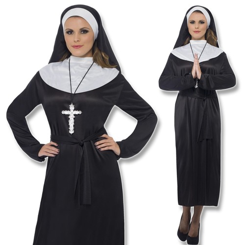 Damen nonnenkostüm xl - damen, xs-xl