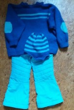 Jethose + Jetpulli Gr. 116  Kinder Rennsport Skianzug 