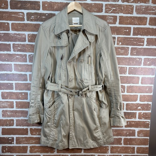 Diesel trench coat womens - coat, m