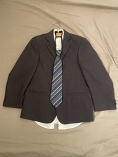 Jungenanzug Dunkelgrau mit