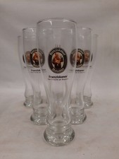Franziskaner 6x Weizenbierglas 0,3 l Gastro Das Frsch an Bayern SCHWARZE Schrift