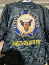 Vintage NAVY Bomberjacke