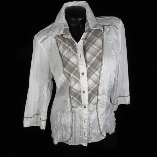 Damen crash bluse gr - *damen,