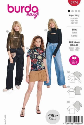 Schnittmuster damenshirt - schnittmuster,
