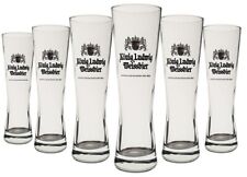 6x König Ludwig Bier Glas