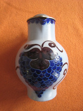 Weinkrug - Krug mit Zinndeckel von Girmscheid - 1002 Handarbeit -