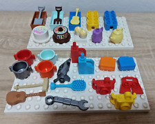 LEGO DUPLO EISENBAHN BAUSTELLE WOHNHAUS BAUERNHOF ZUBEHÖR ERSATZTEILE NEU 