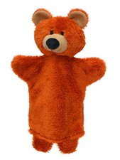 Handpuppe Teddybär 28cm