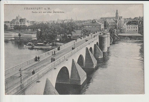 Frankfurt main partie - ak,
