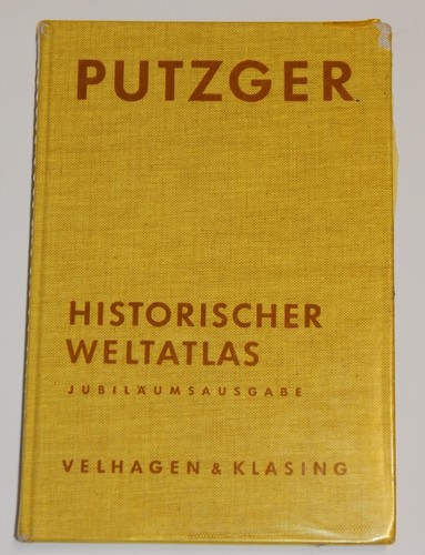 Putzger historischer weltatlas - historischer,