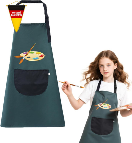 Kinder malschürze verstellbar - kinder,